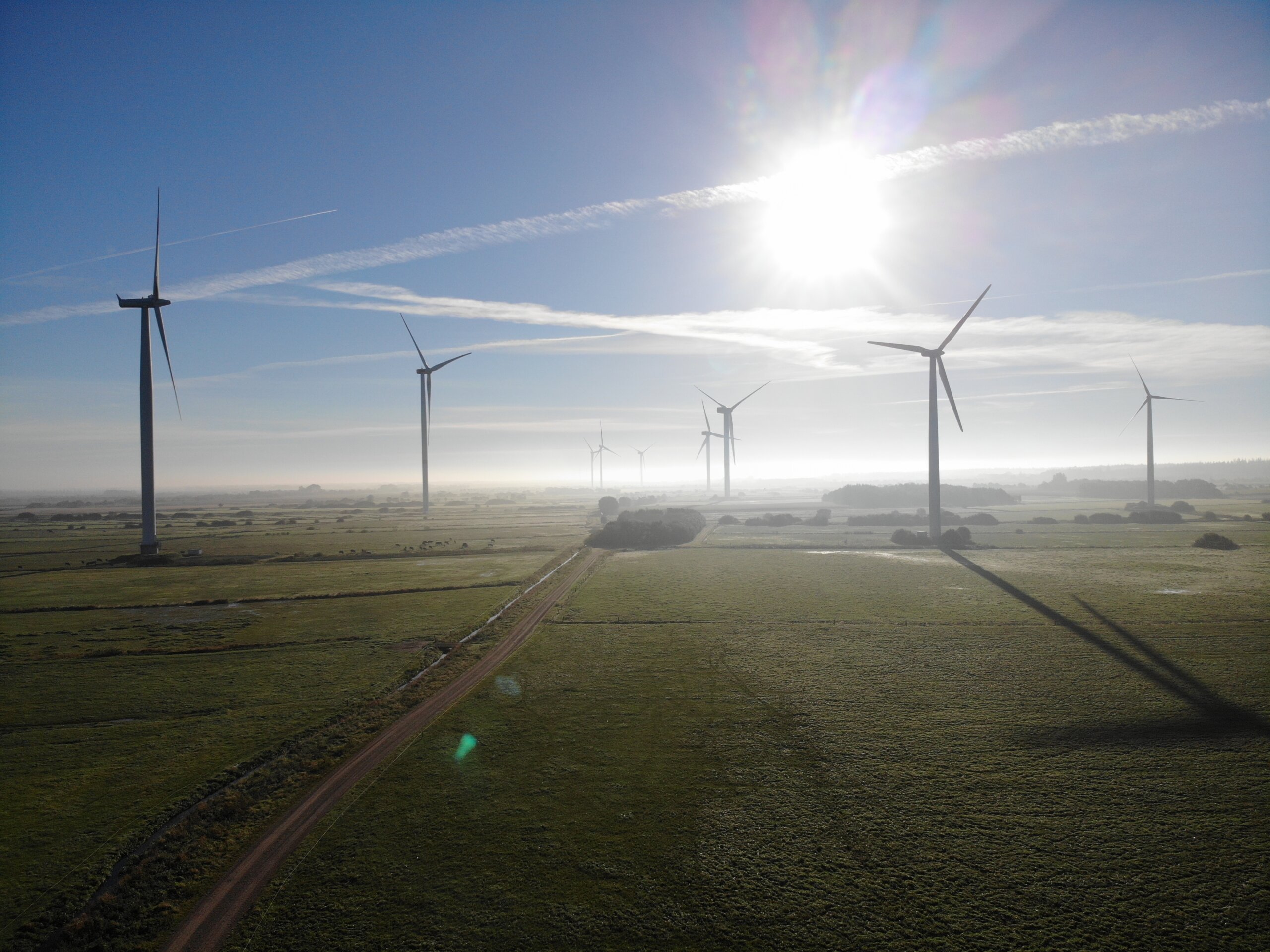 Windpark in Nordfriesland, Foto: Holger Ohlenburg
