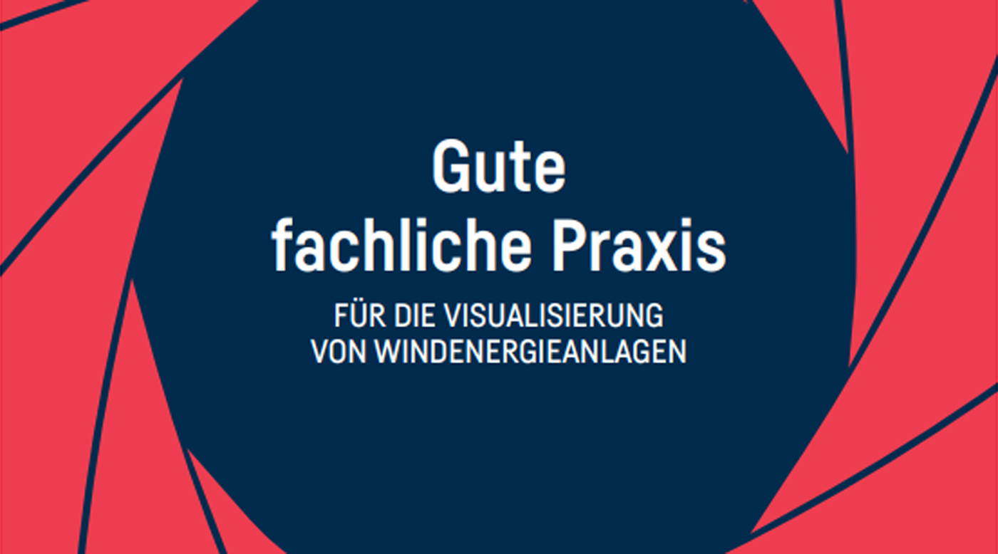 Ausschnitt Titelblatt der Publikation zur Visualisierung von Windenergieanlagen
